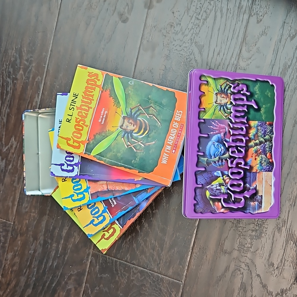 R. L. Stine Goosebumps 25th Anniversary Retro Set (set of 5)